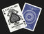 Jeu de cartes Tally-ho poker circle Bleu