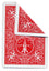 Carte Bicycle Double Dos Rouge